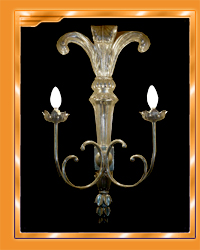 Hanging candle stand