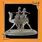 Silver Articles & Furnitures - Silver as a precious metal has been used to decorate the surface of beautifully carved wooden products from ancient times. This intricately carved pure Silver & Teak wood based furniture is a favorite amongst the admirers of exquisitely appealing furniture. 